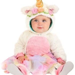 Posh Peanut Infant Eleanor Unicorn Costume 0-3m